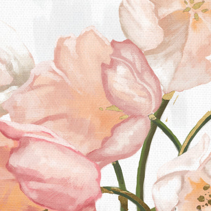 Tulipanes de rubor rosa - Willowbrook Fine Art