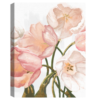 Tulipanes de rubor rosa - Willowbrook Fine Art