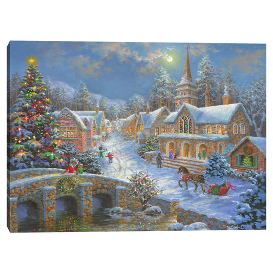 Vaca de granja de Navidad - Nicky Boehme