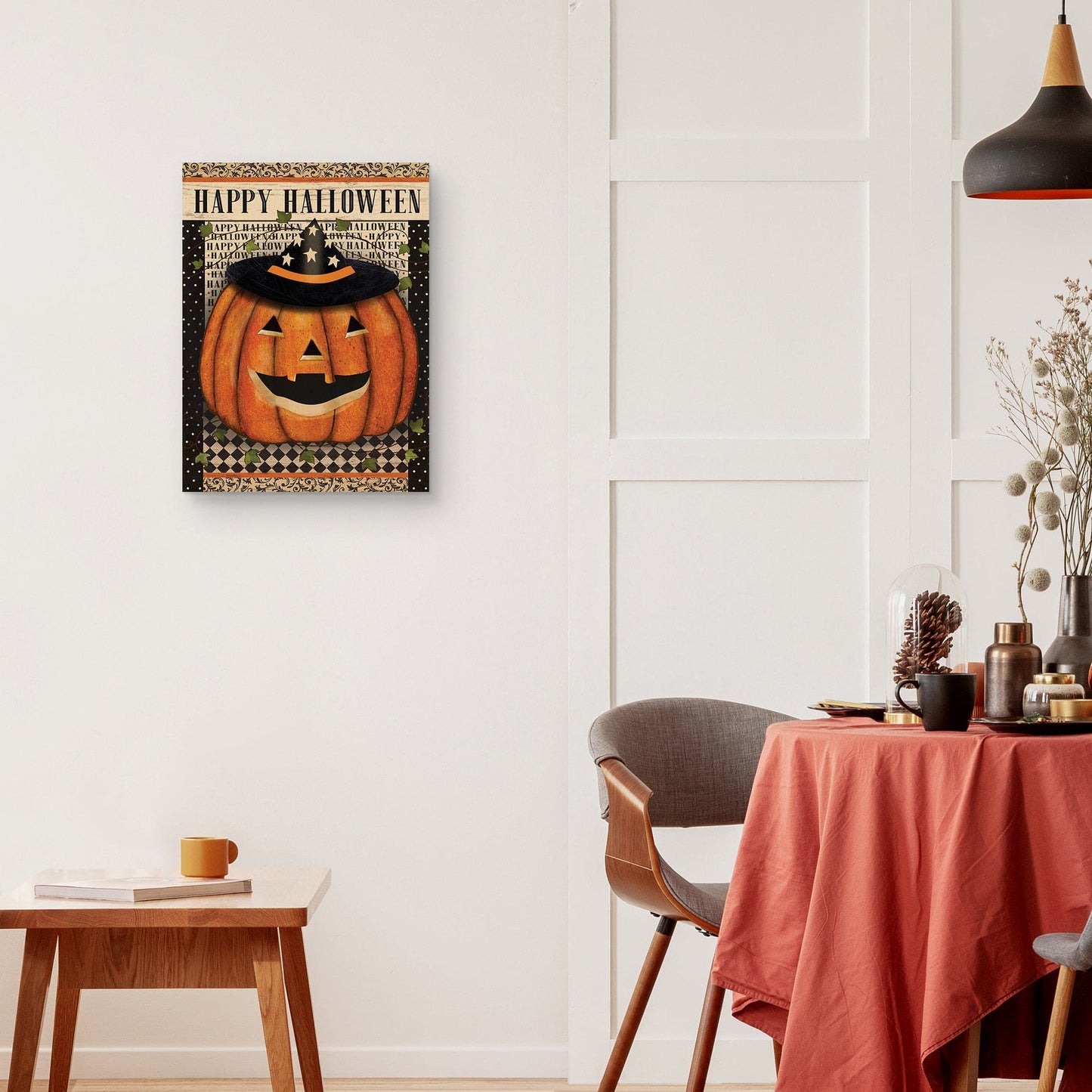Jack O Lantern Sombrero de Bruja - Beth Albert