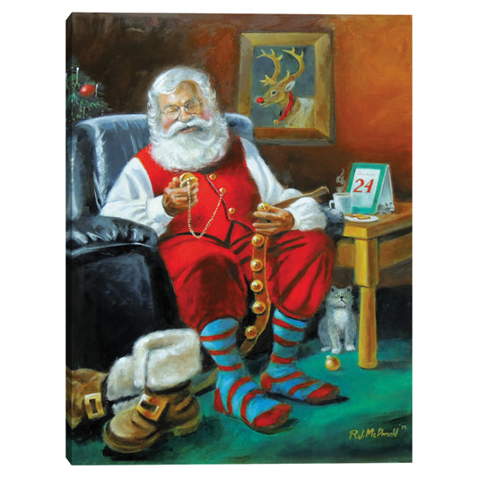 Santa en la silla - RJ McDonald