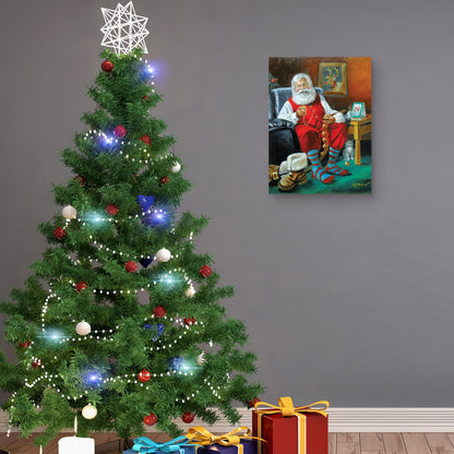 Santa en la silla - RJ McDonald