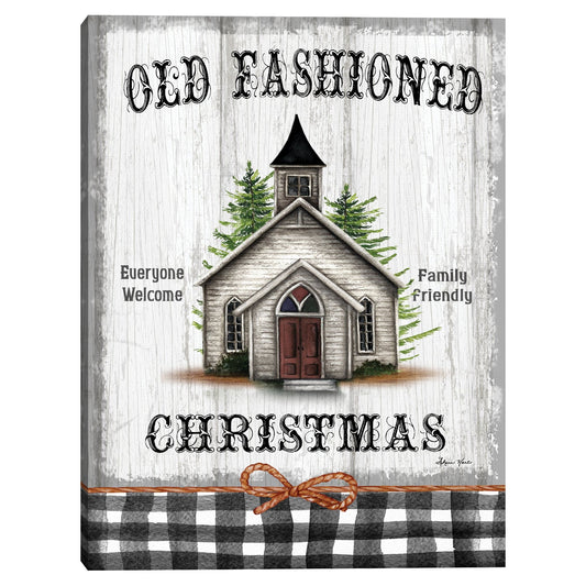 Cartel navideño pasado de moda - Sheri Hart