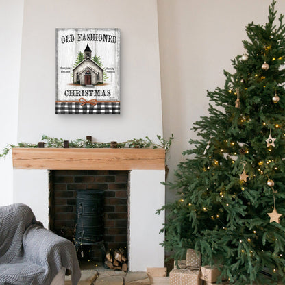 Cartel navideño pasado de moda - Sheri Hart