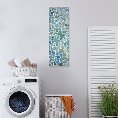 Panel Mosaico de Azules I - Studio Arts