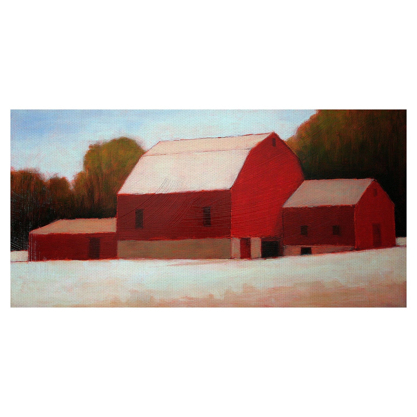 Red Barn multiplicado por tres - Tracy Helgeson