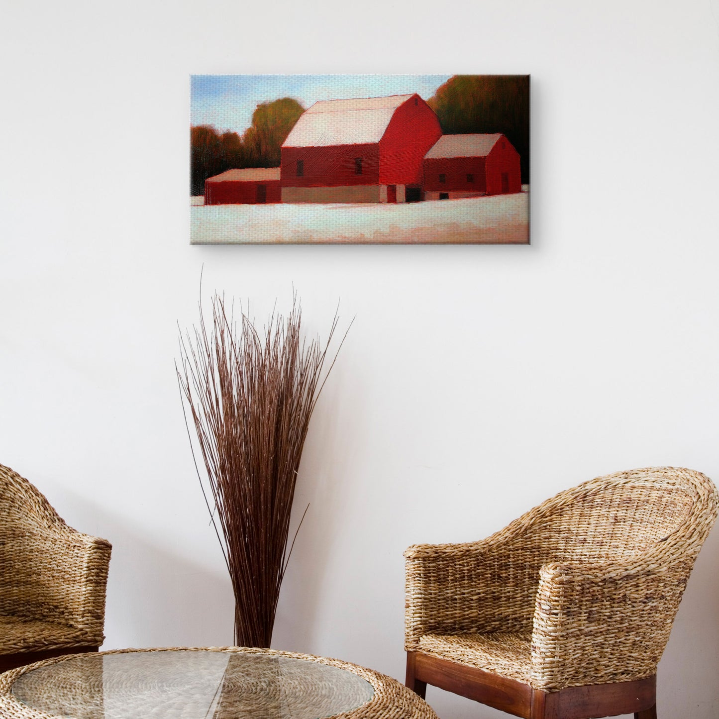 Red Barn multiplicado por tres - Tracy Helgeson