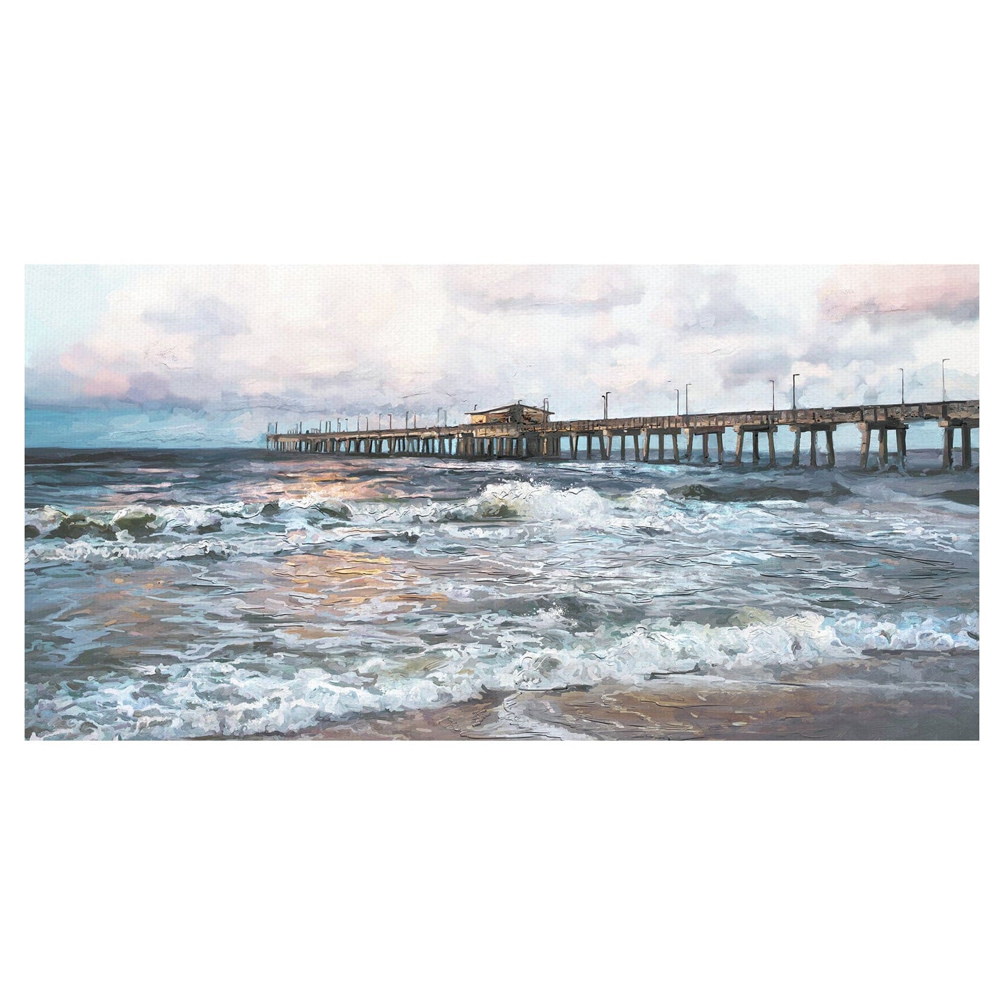 Luz del muelle crepuscular - Studio Arts