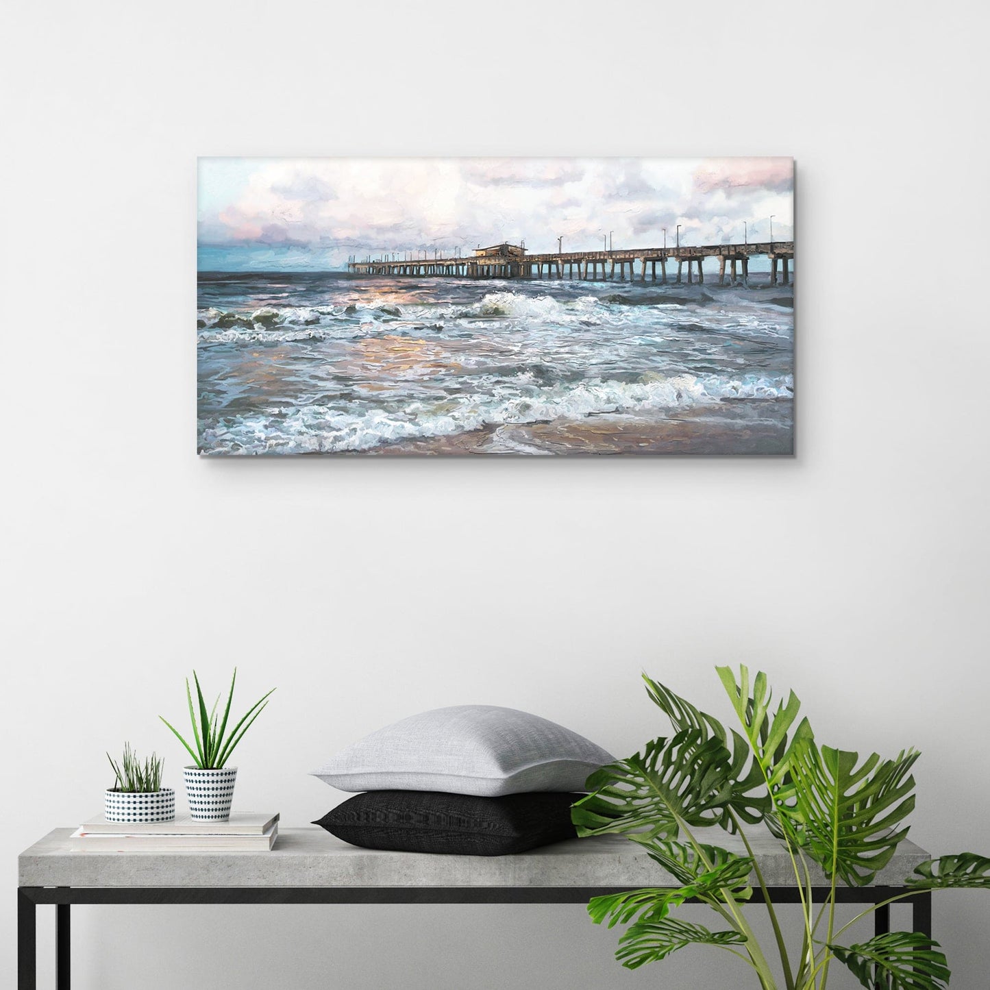 Luz del muelle crepuscular - Studio Arts