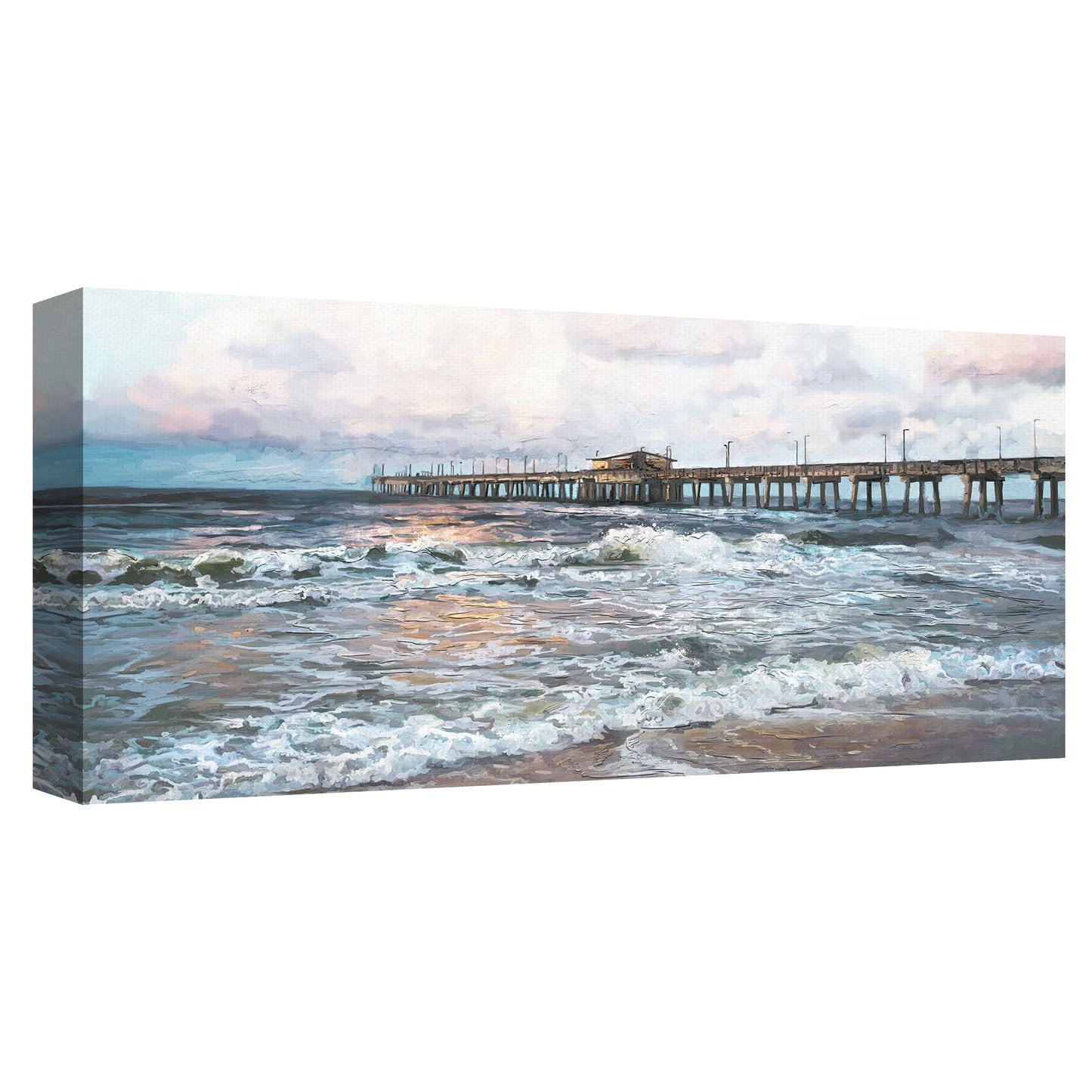 Luz del muelle crepuscular - Studio Arts