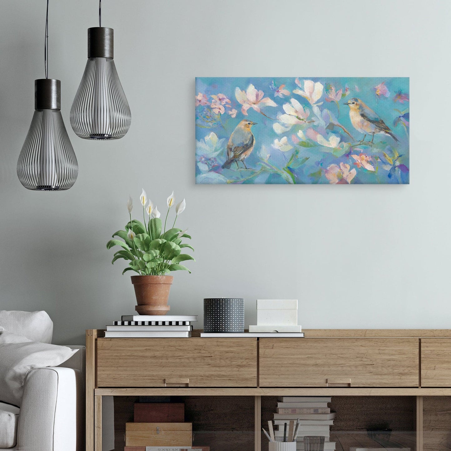 Aves en Magnolia - Sarah Simpson