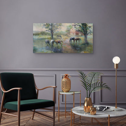 Amanecer en la granja - Marilyn Hageman