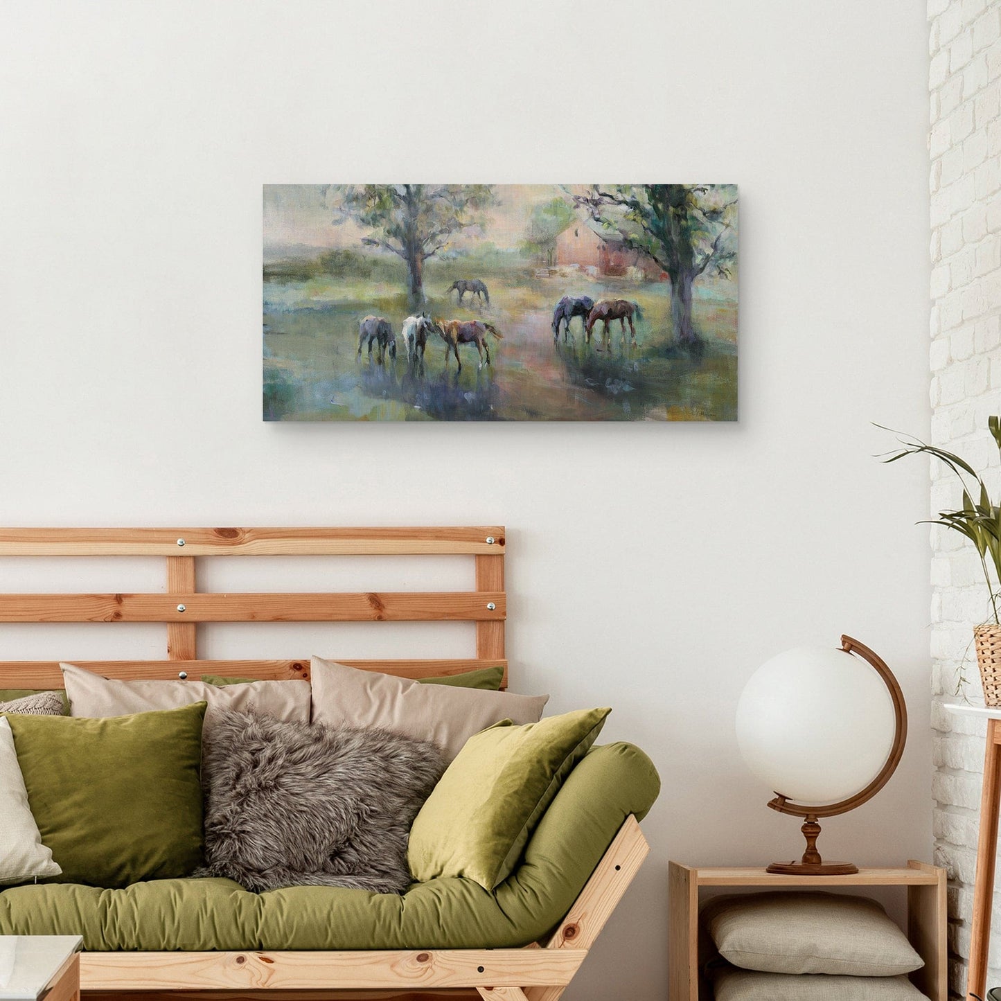 Amanecer en la granja - Marilyn Hageman