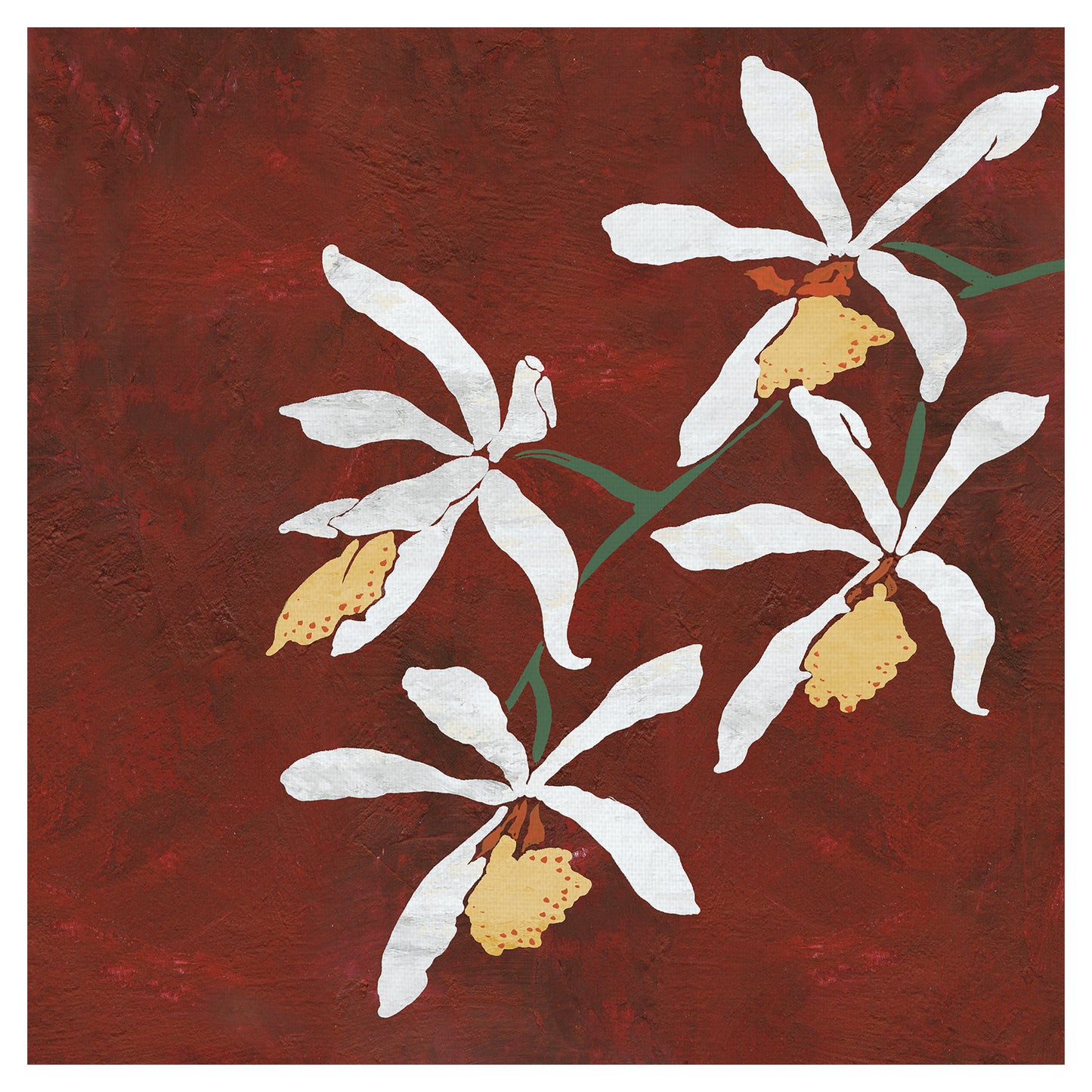 Colección rouge floral - Linda Wood