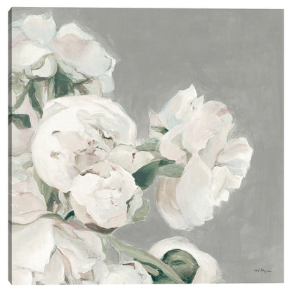 Peonias sobre Gris III - Marilyn Hageman