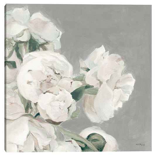 Peonias sobre Gris III - Marilyn Hageman