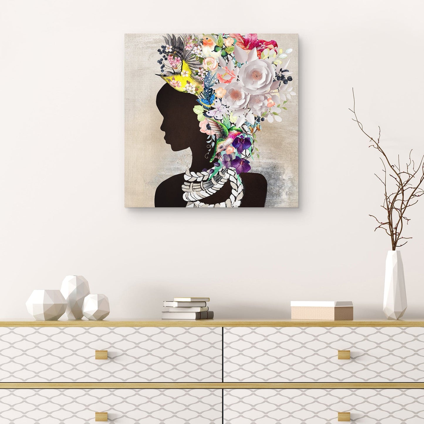 Floral Natural Mujer - Nikki Chu