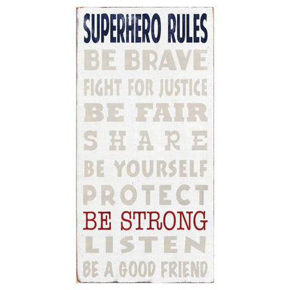 Superhero Rules - Barn Owl Primitives