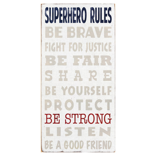 Superhero Rules - Barn Owl Primitives