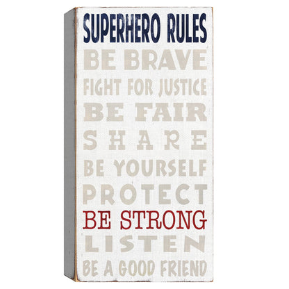Superhero Rules - Barn Owl Primitives