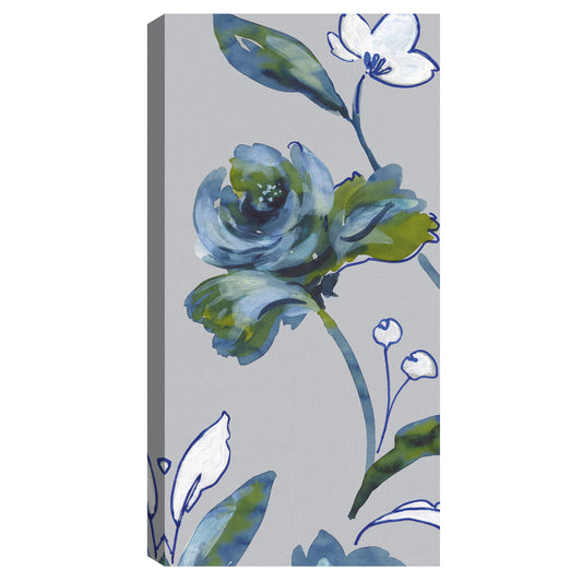 Medianoche Floral III - Sandra Jacobs