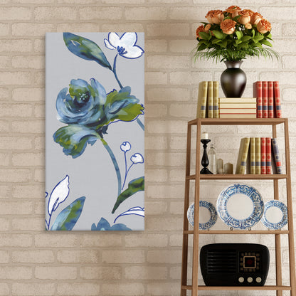 Medianoche Floral III - Sandra Jacobs