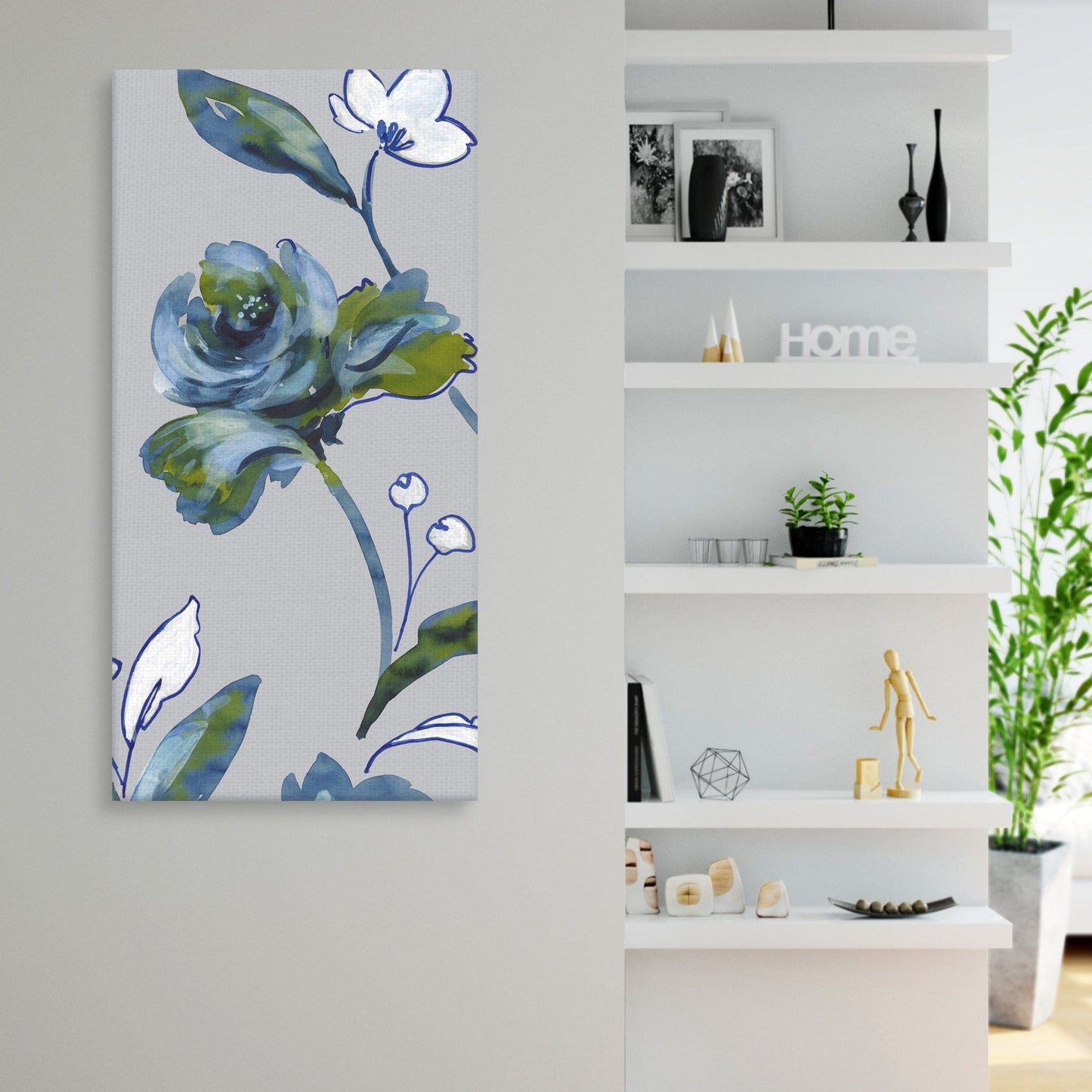Medianoche Floral III - Sandra Jacobs