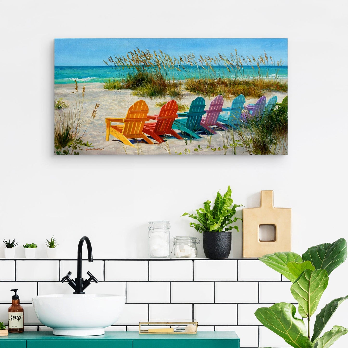 Sillas de playa - Laurie Snow Hein