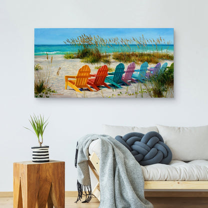 Sillas de playa - Laurie Snow Hein