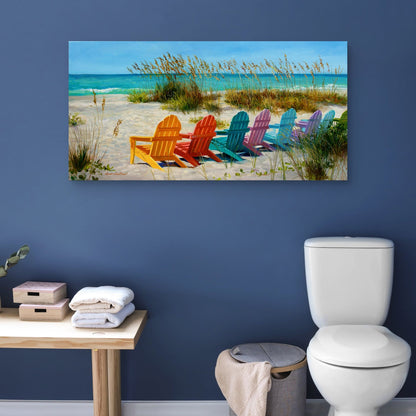 Sillas de playa - Laurie Snow Hein