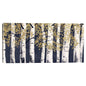 Fresco bosque índigo oro - James Wiens