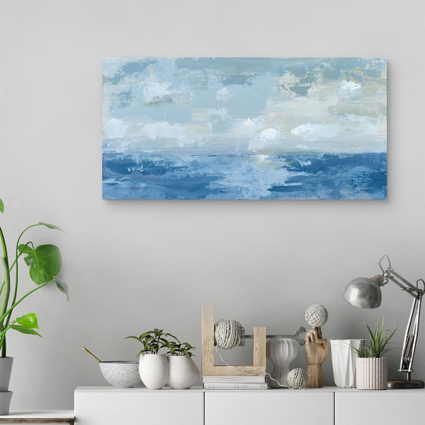 Mar azul plata - Pamela Munger