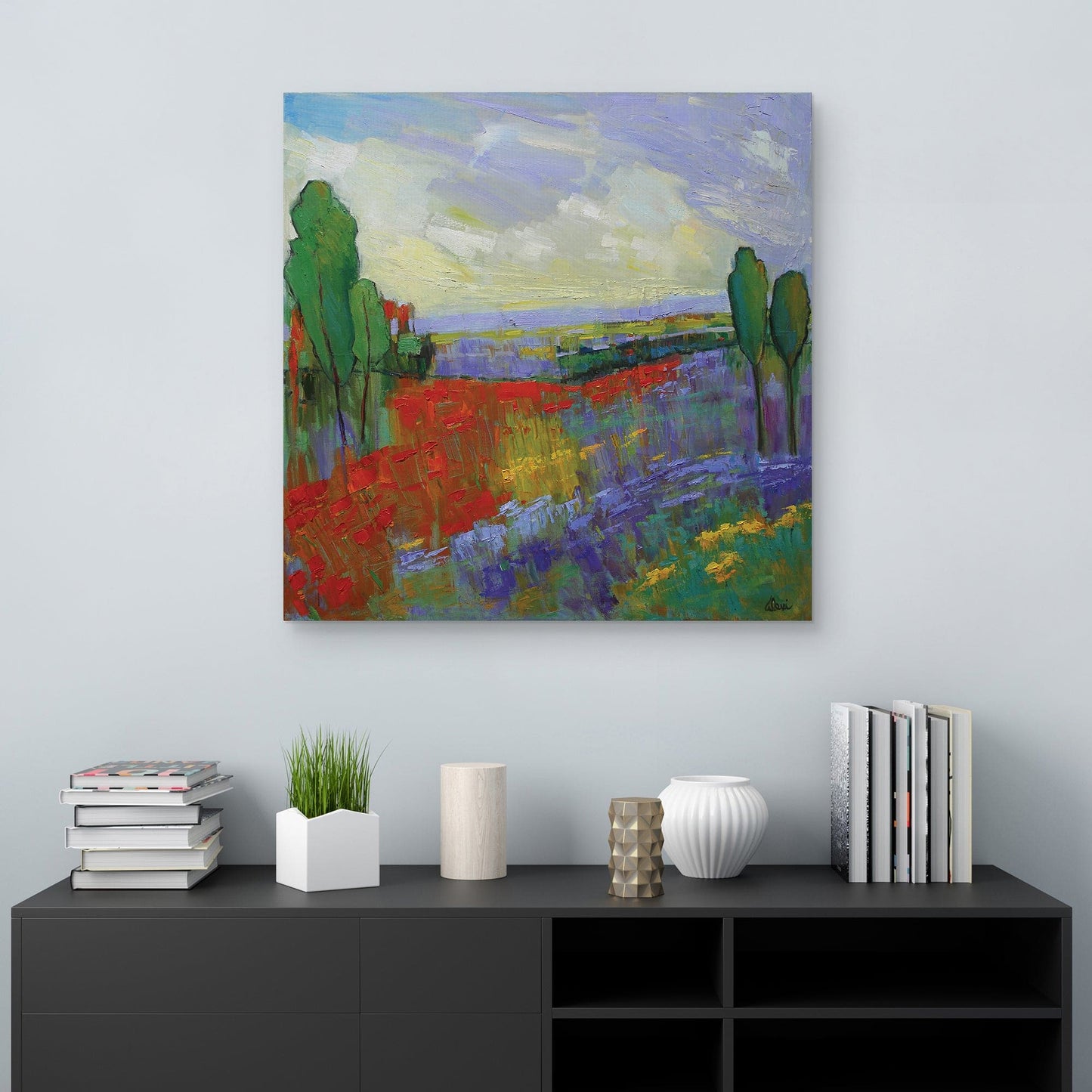 Valle de Poppy Field - Alexi Fine