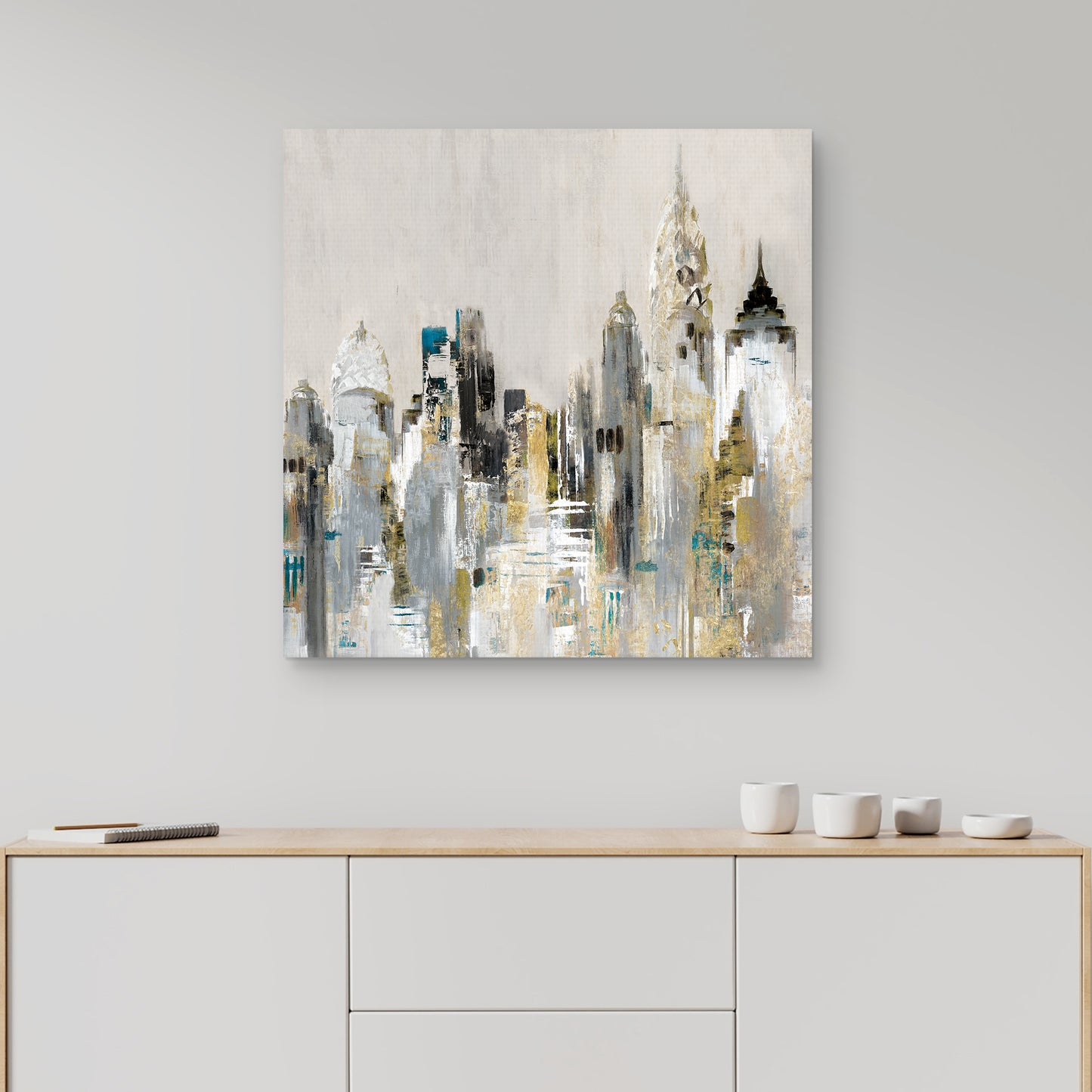 Paisaje urbano dorado - Lera
