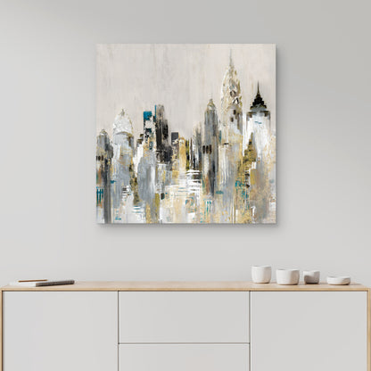 Paisaje urbano dorado - Lera