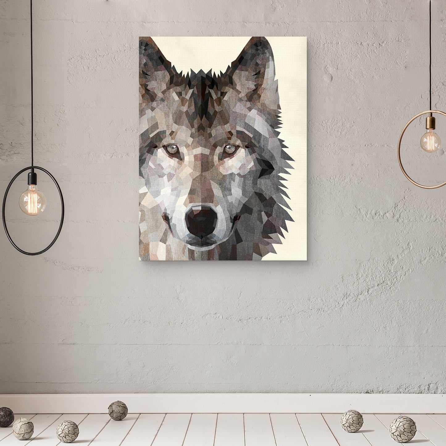 Lobo abstracto - Belle Maison