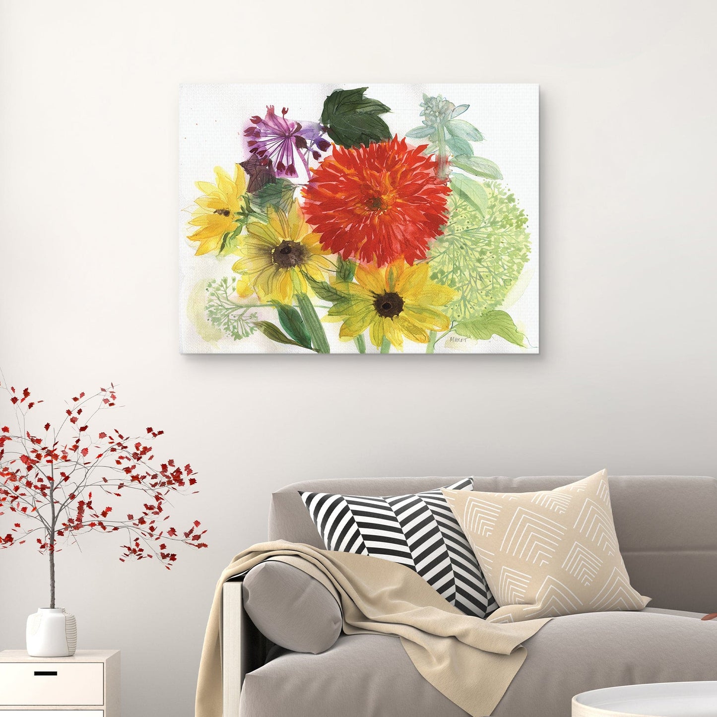 Flor roja - Maret Hensick