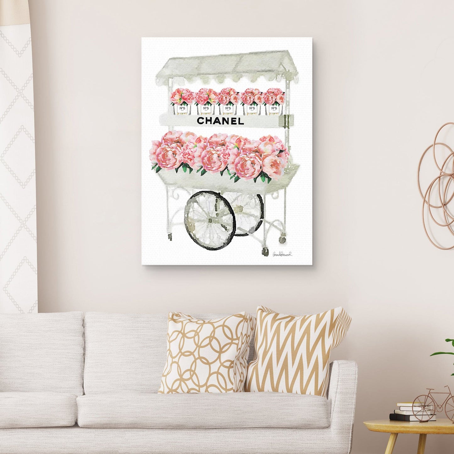 Carro de flores - Amanda Greenwood