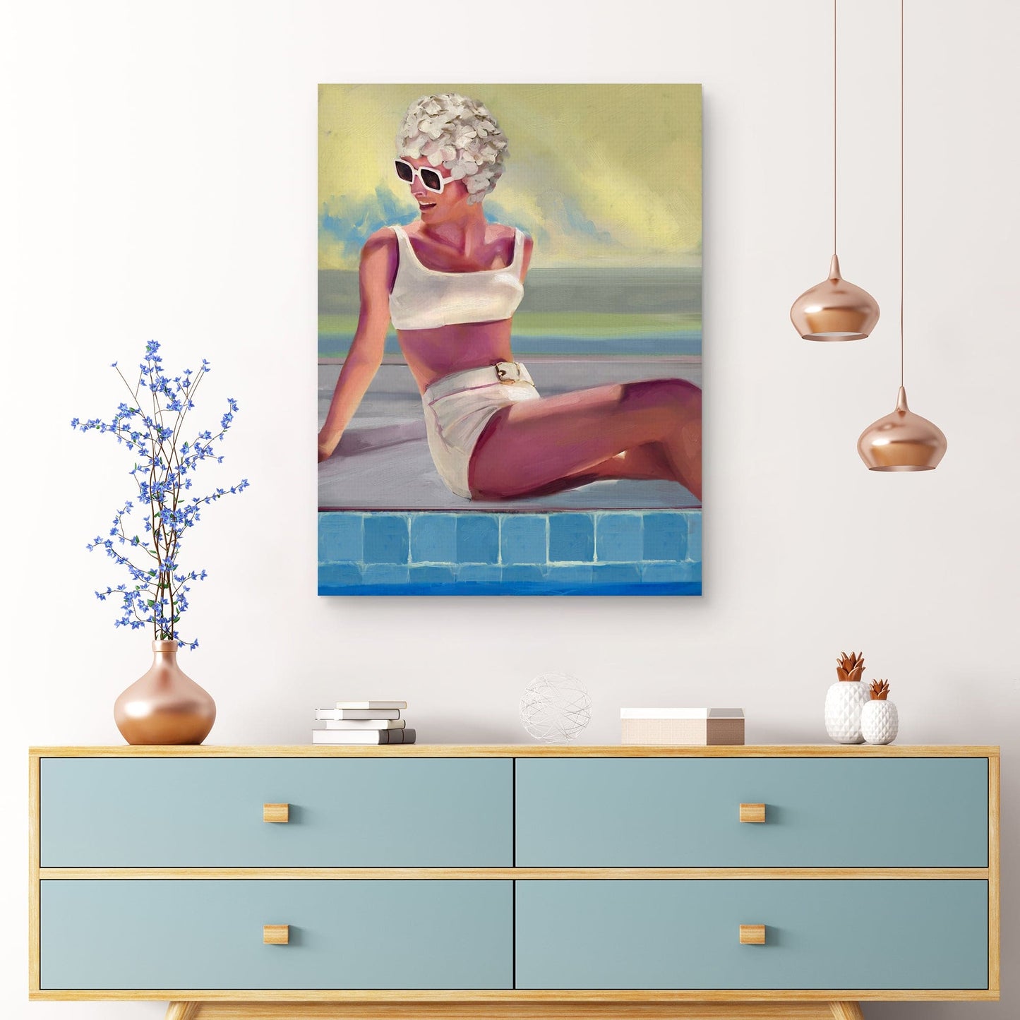 Chicas de playa retro I - Studio Arts