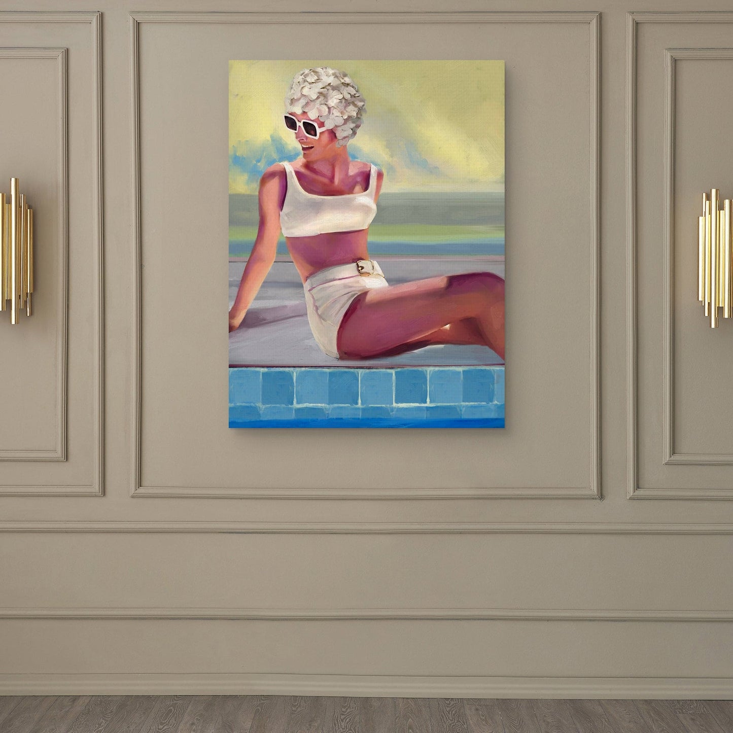 Chicas de playa retro I - Studio Arts
