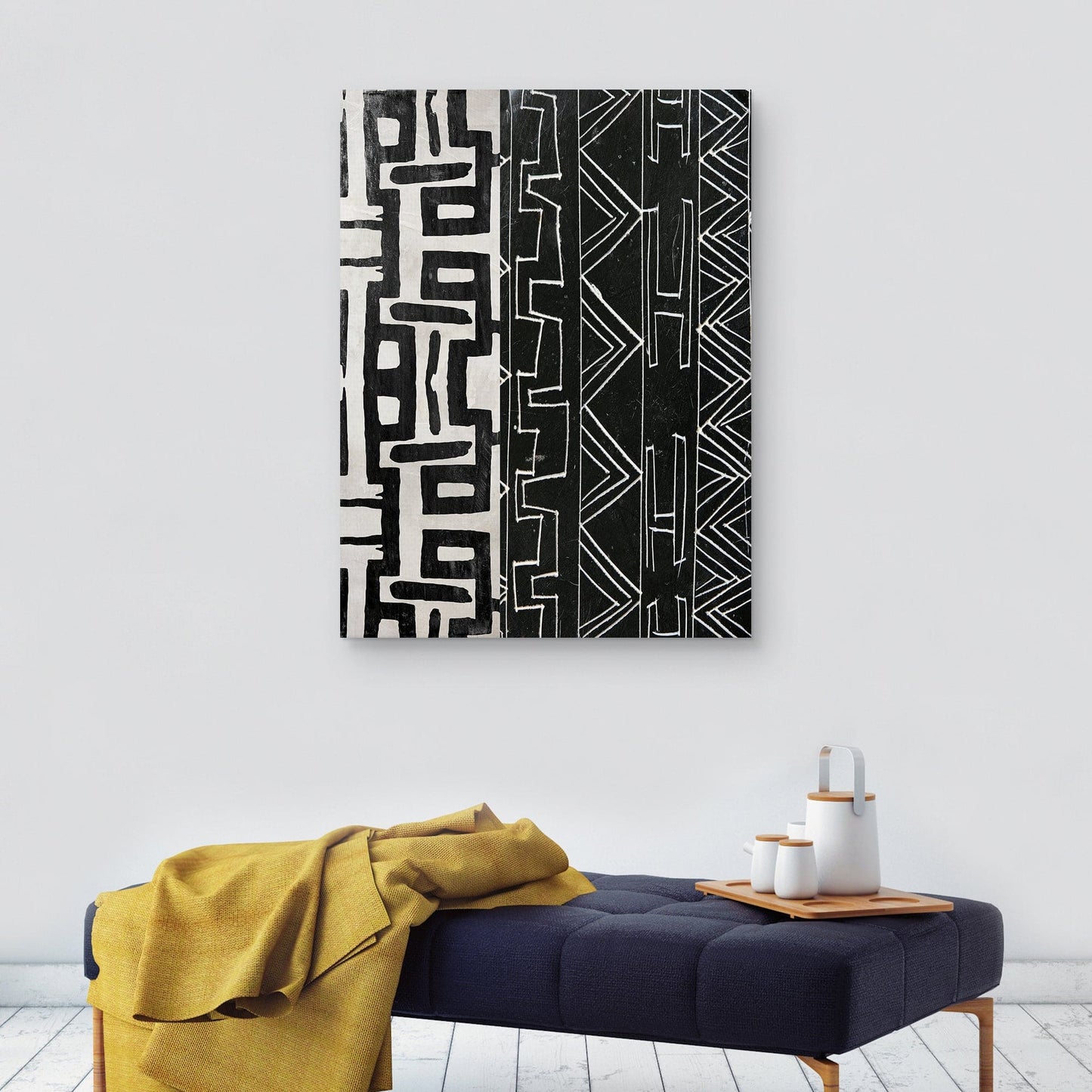 Blanco y negro tribal - Nikki Chu
