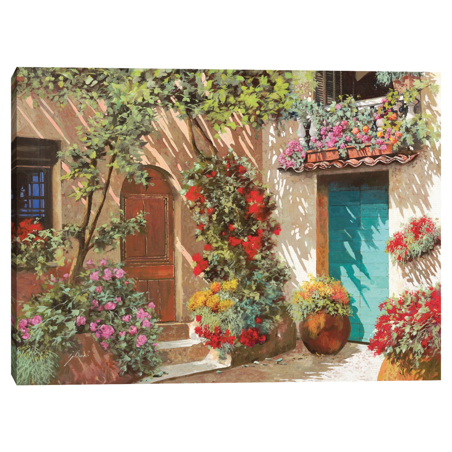 Patio y Flores de Luz - Guido Borelli