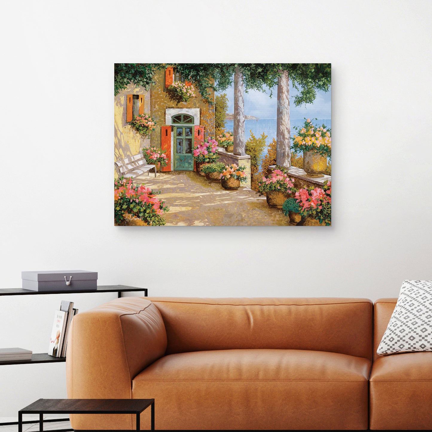 Las columnas de la terraza - Guido Borelli