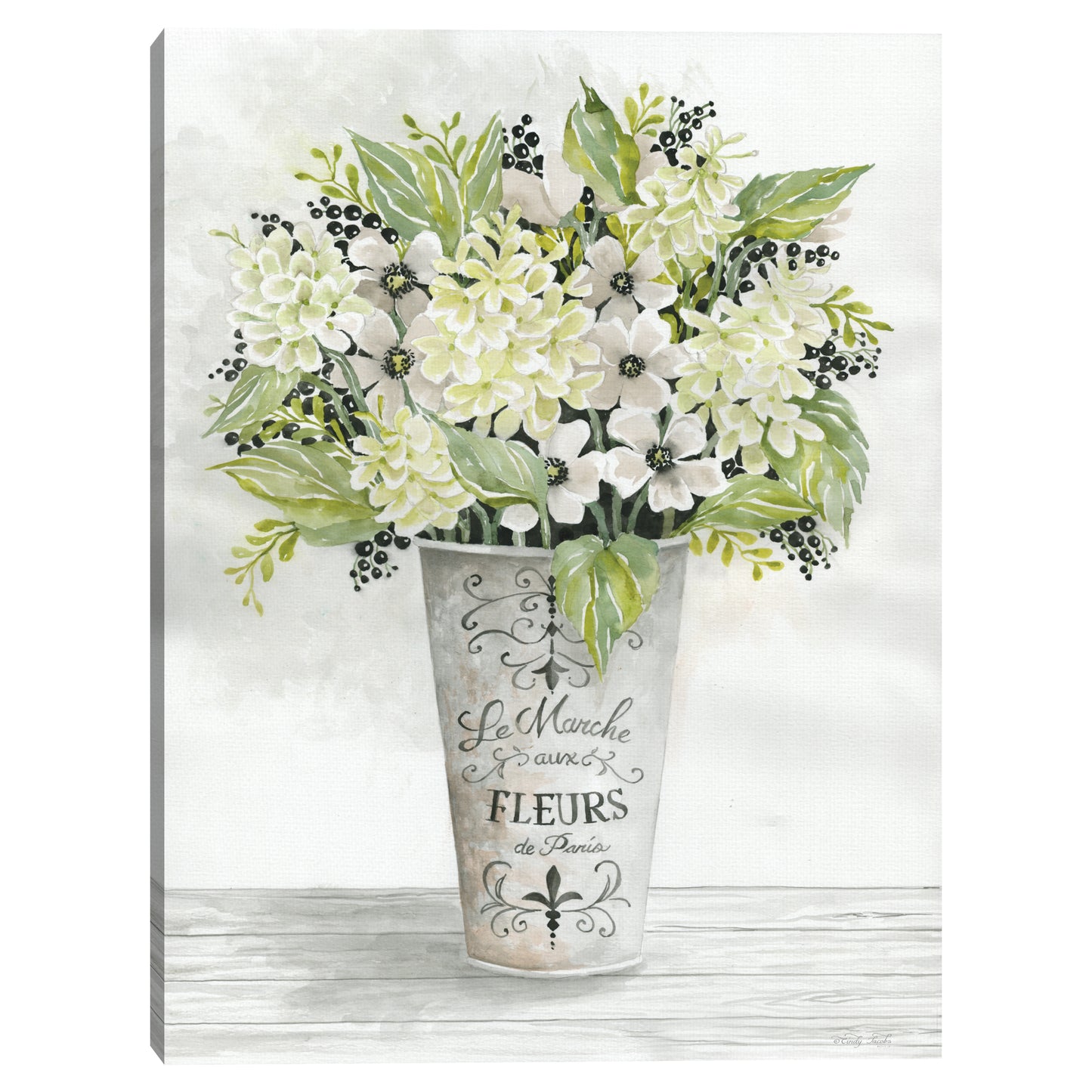 Floral francés I - Cindy Jacobs
