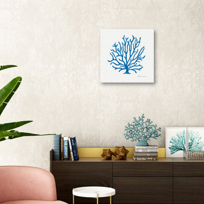 Acuarela azul coral - Stephanie Marrott