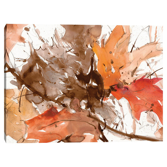 Acuarela Hojas de Otoño II - Samuel Dizon