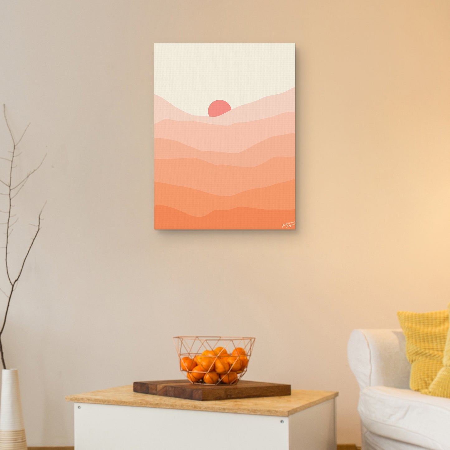 Mandarina al atardecer - Rebecca Ryan