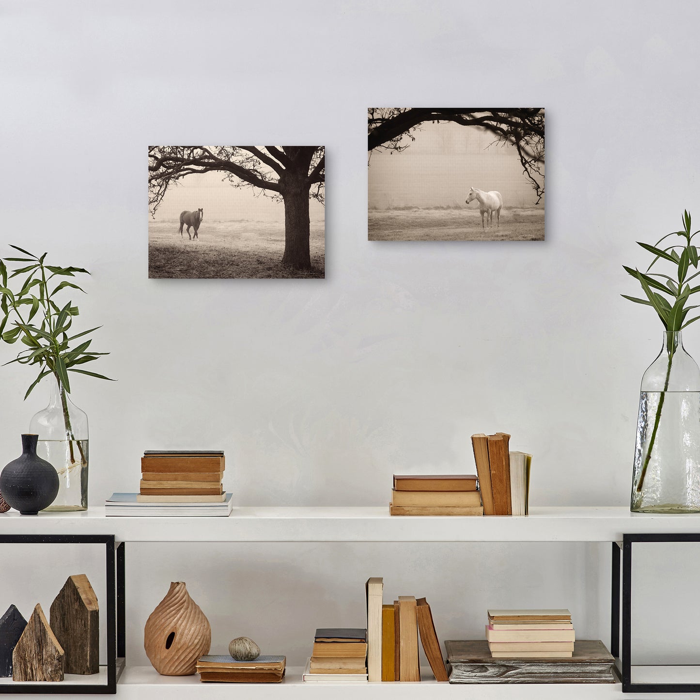 Caballo brumoso I - Debra Van Swearingen