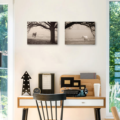 Caballo brumoso I - Debra Van Swearingen