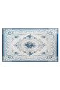Alfombra lavable azul Aubusson
